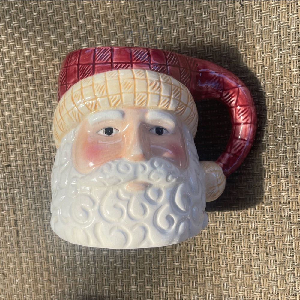 Vintage Santa Mug